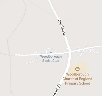 map for Woodborough Church of England Aided Primary School