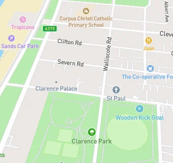 map for Clarence Park Nursing Home