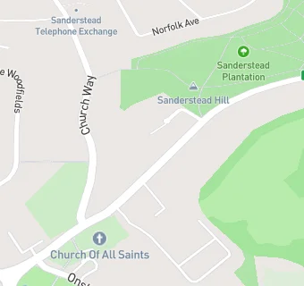 map for Sylvanhurst House Residential Care Homes