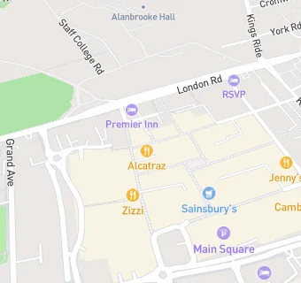 map for O, Camberley