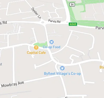 map for Binfield Bakery