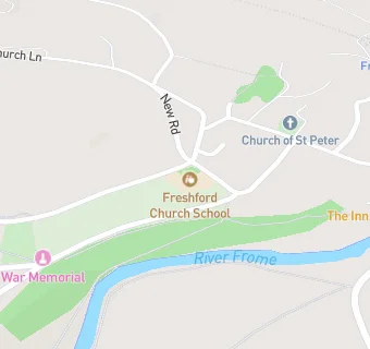 map for Freshford Church of England Primary School