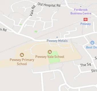 map for Pewsey Vale School