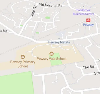 map for Pewsey Vale Comprehensive School