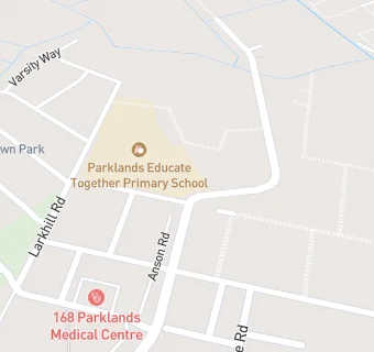 map for Parklands Educate Together Primary Academy