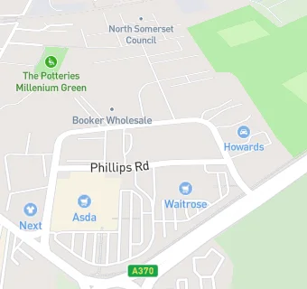 map for Asda Pharmacy