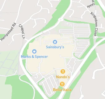 map for Nando's