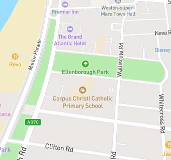 map for Corpus Christi RC Primary School