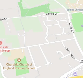 map for Aspens Services Ltd at Churchill C of E Primary School