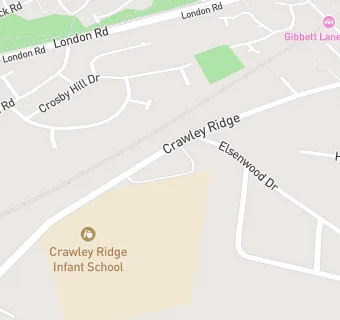 map for Crawley Ridge Junior School