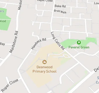 map for Abm Catering @ Deanwood Primary