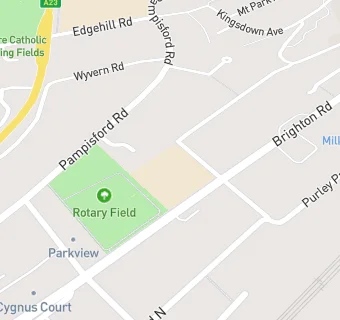 map for Christ Church CofE Primary School (Purley)