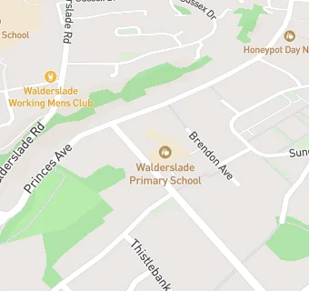 map for Walderslade Primary School