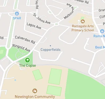 map for Newington Infant School