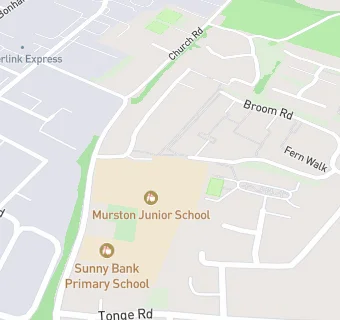 map for Murston Junior School