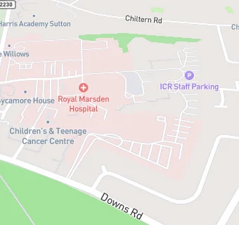 map for Royal Marsden Hospital