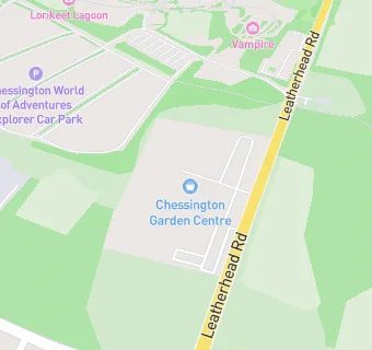 map for Chessington Garden Centre - Sedum Restaurant