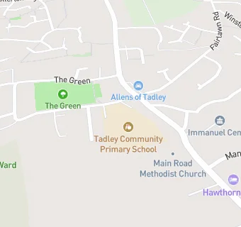 map for Tadley Community Primary School