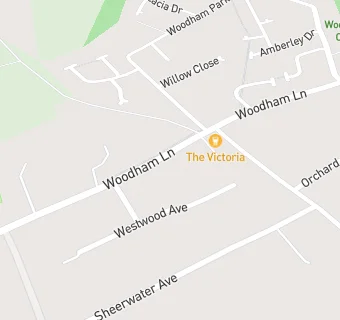 map for The Victoria