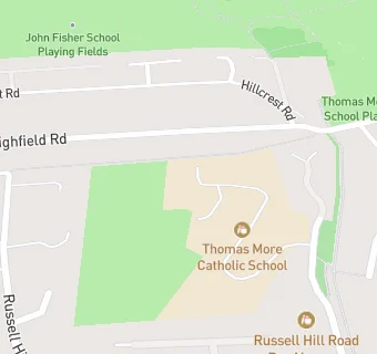 map for Margaret Roper Catholic Primary School