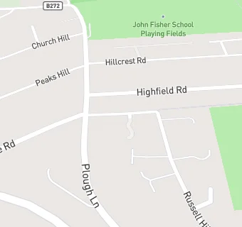 map for Russell Hill - Active Care Group