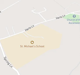 map for St Michael's School