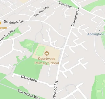 map for Courtwood Primary School