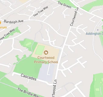 map for The Collegiate Trading Company At Courtwood Primary School