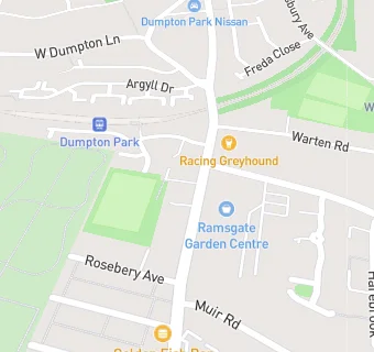 map for Mydentist, Hereson Road, Ramsgate