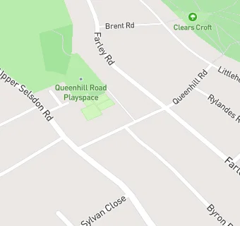 map for Queenhill Medical Practice