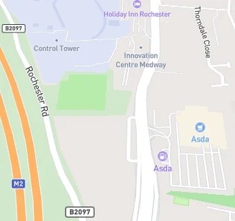 map for Asda Pharmacy