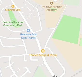 map for Thanet Kebab & Pizza