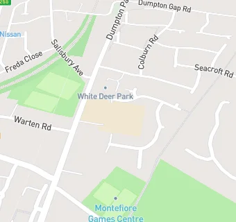 map for Ramsgate, Holy Trinity Church of England Primary School