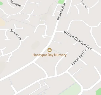 map for Honey Pot Day Nursery