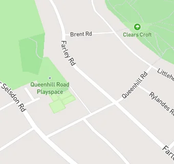 map for The Farley Road Medical Practice