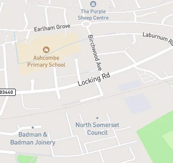 map for Longton Grove Surgery