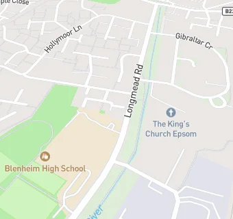 map for Bishopsmead CofE (Aided) Middle School