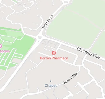 map for Horton Pharmacy