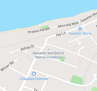 map for Womens Institute Hall