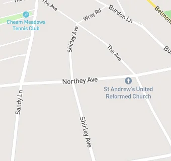 map for Shirley View Nursing Home