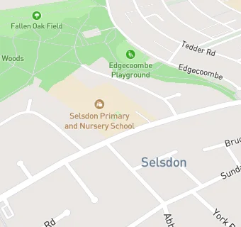 map for Selsdon Primary and Nursery School