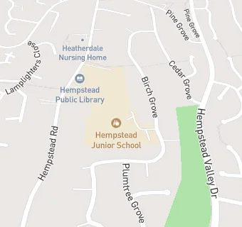 map for Hempstead Junior School