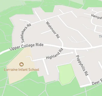 map for Twelve 15 At Lorraine Infant School