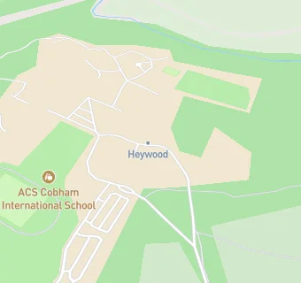 map for ACS Cobham International School