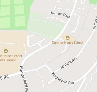 map for Thomas Franks Ltd @ Cumnor House School