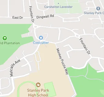 map for Stanley Park High School