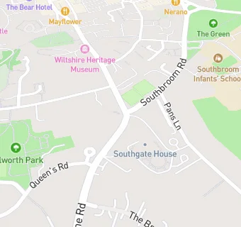 map for The Southgate Inn