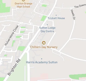 map for Chiltern Day Nursery