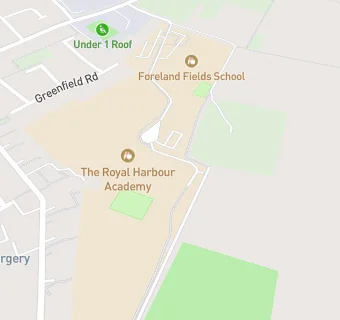 map for The Royal Harbour Academy