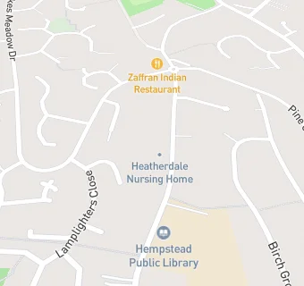 map for Heatherdale Nursing Home